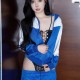 美图欣赏 林珊珊 蓝白校服与黑色情趣内衣黑丝美腿性感私房写真