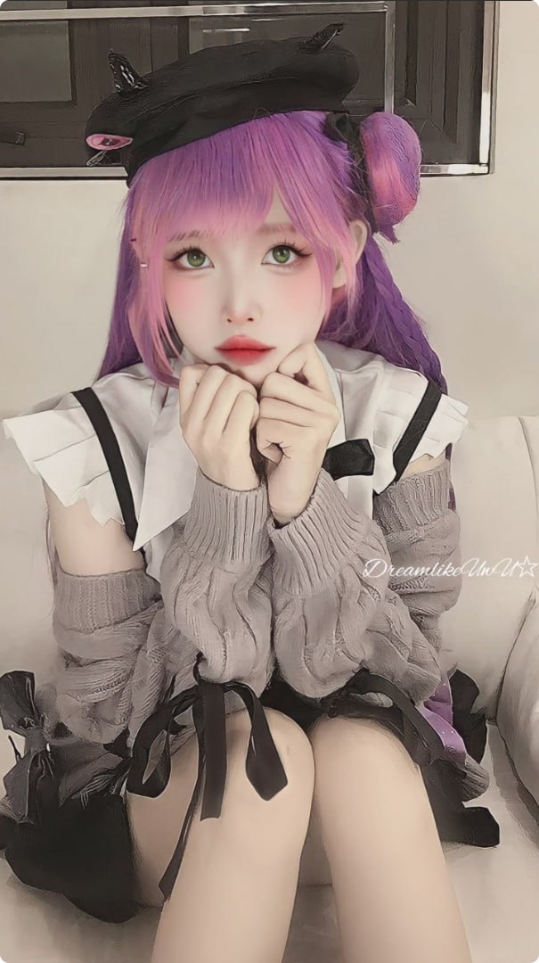 【老湿机吃瓜】DreamlikeUwU 极品白虎萝莉Cos福利姬（2）