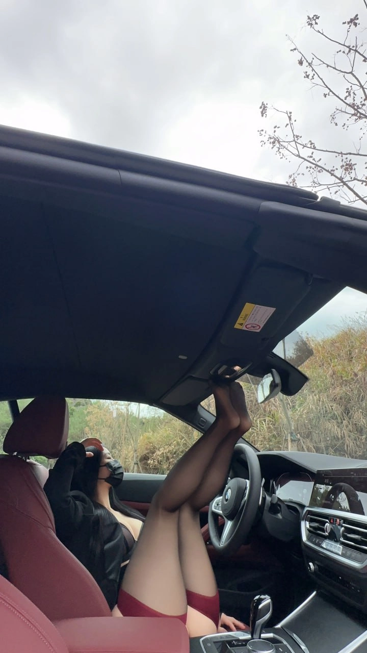微密圈 #俏妞 老公快来开车（10）