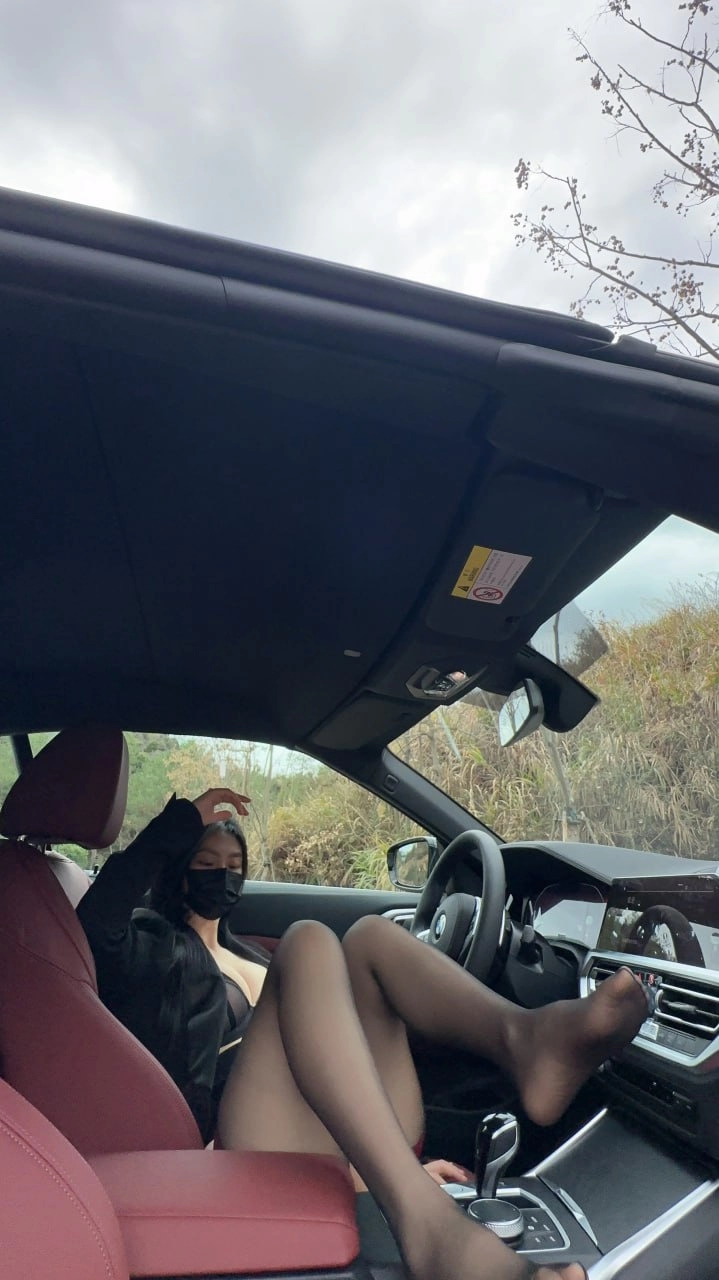 微密圈 #俏妞 老公快来开车（13）